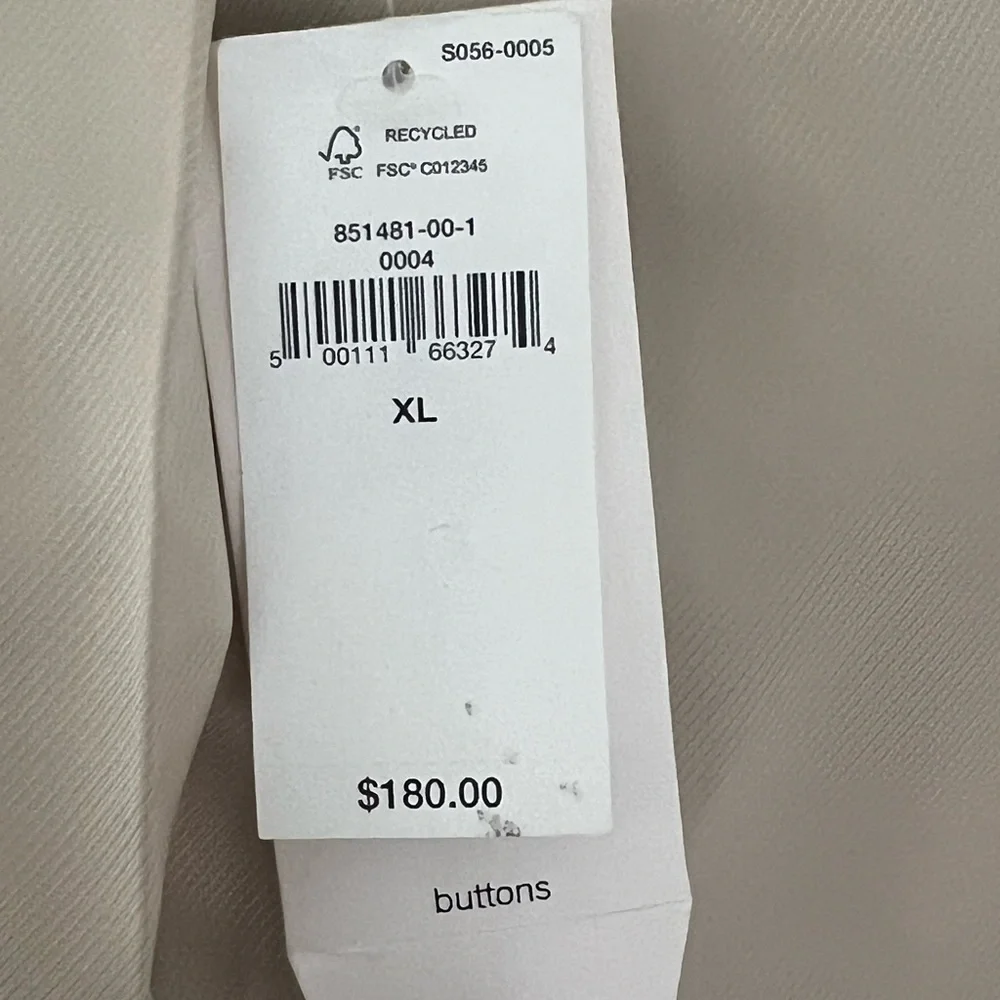 Banana Republic New light Beige Oversized Blazer Size X-LARGE - Picture 9 of 11
